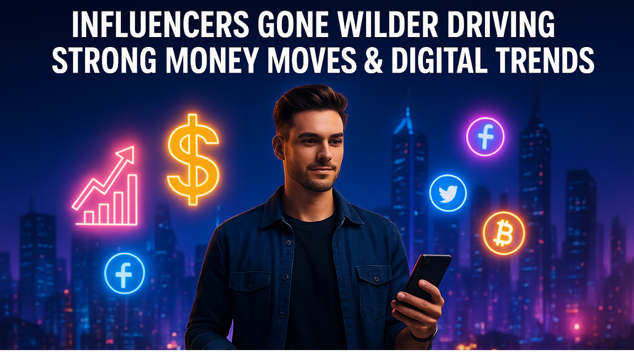 Influencers Gone Wilder Driving Strong Money Moves & Digital Trends