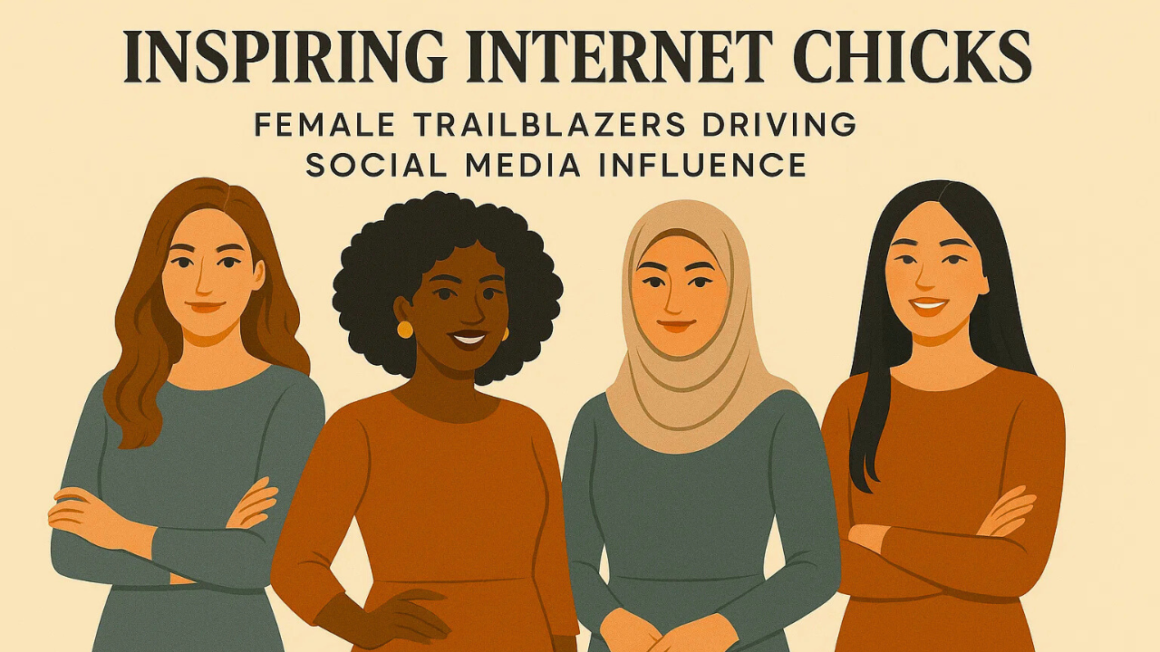 Inspiring Internet Chicks Female Trailblazers Driving Social Media Influence